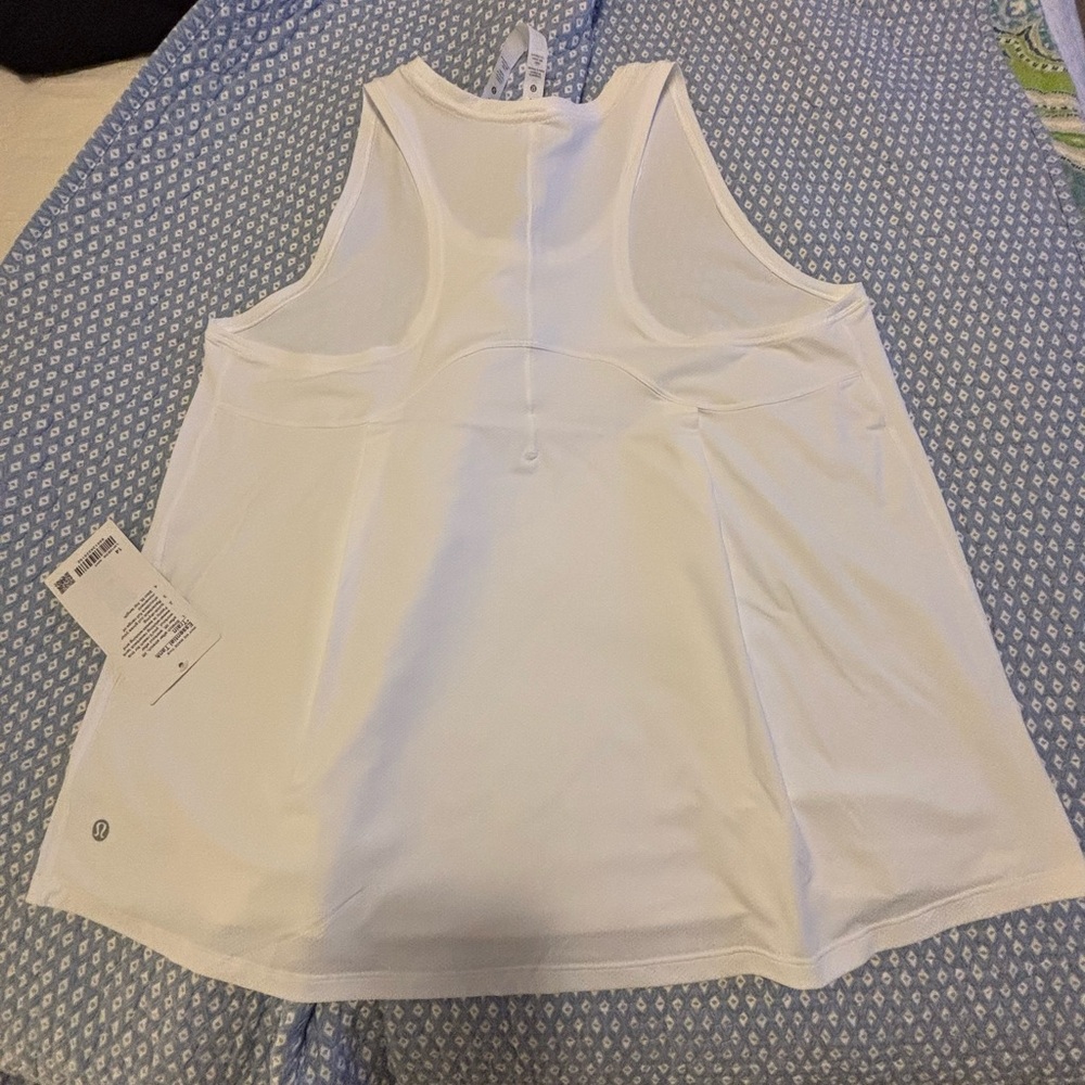 Lululemon Athletica White Tank Top